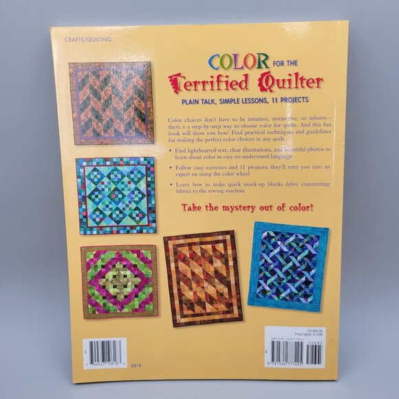 Color For The Terrified Quilter Craft Book Ionne McCauley Sharon Pederson - Picture 4 of 12